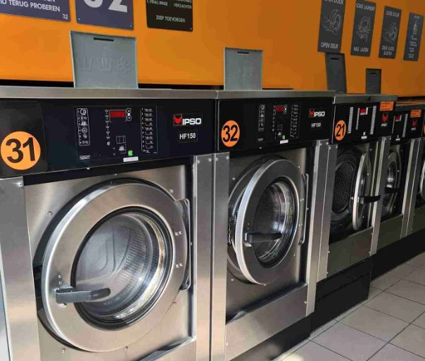 Industriële wasmachines bij Lavanet